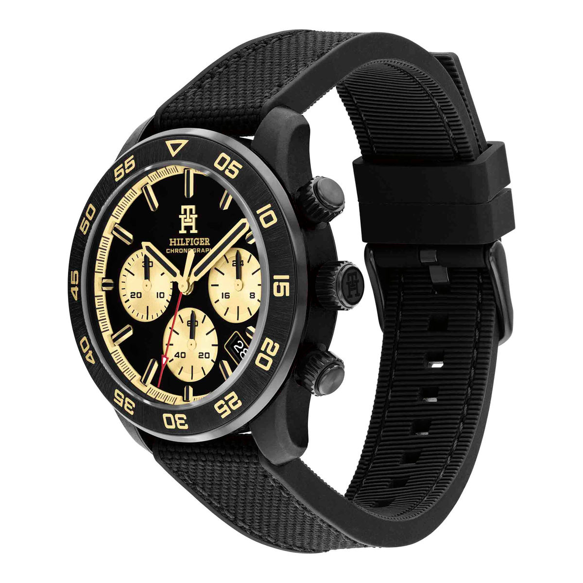 Reloj Tommy Tela/Silicón para Caballero image number null