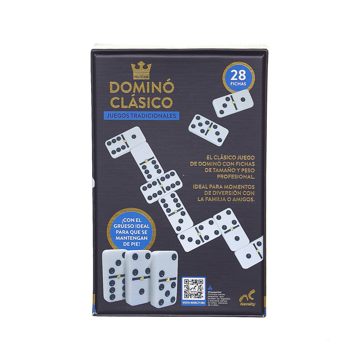 Dominó Clásico Doble 6 Foil image number null