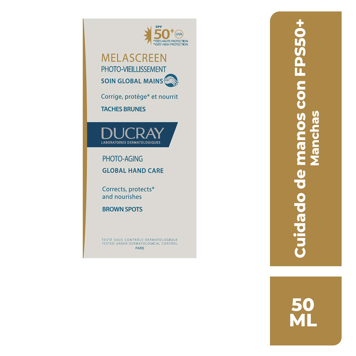 Crema de Manos Melascreen Contra el Fotoenvejecimiento Ducray image number null