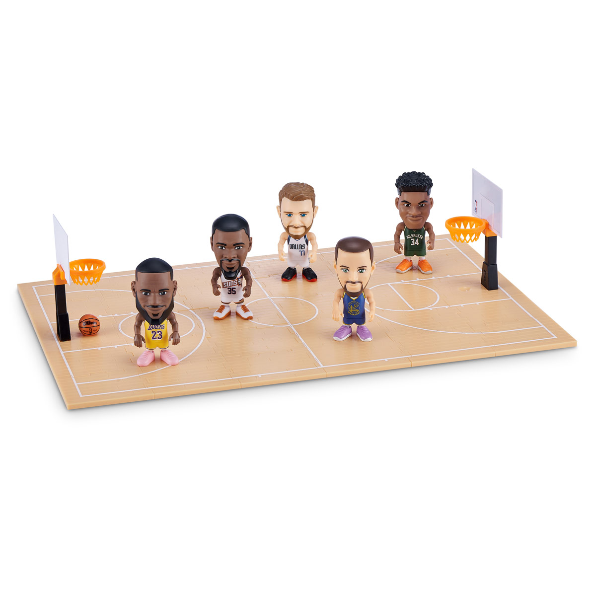 Figura Coleccionable Sorpresa ZURU de Jugadores de la NBA con Accesorios Incluidos image number null
