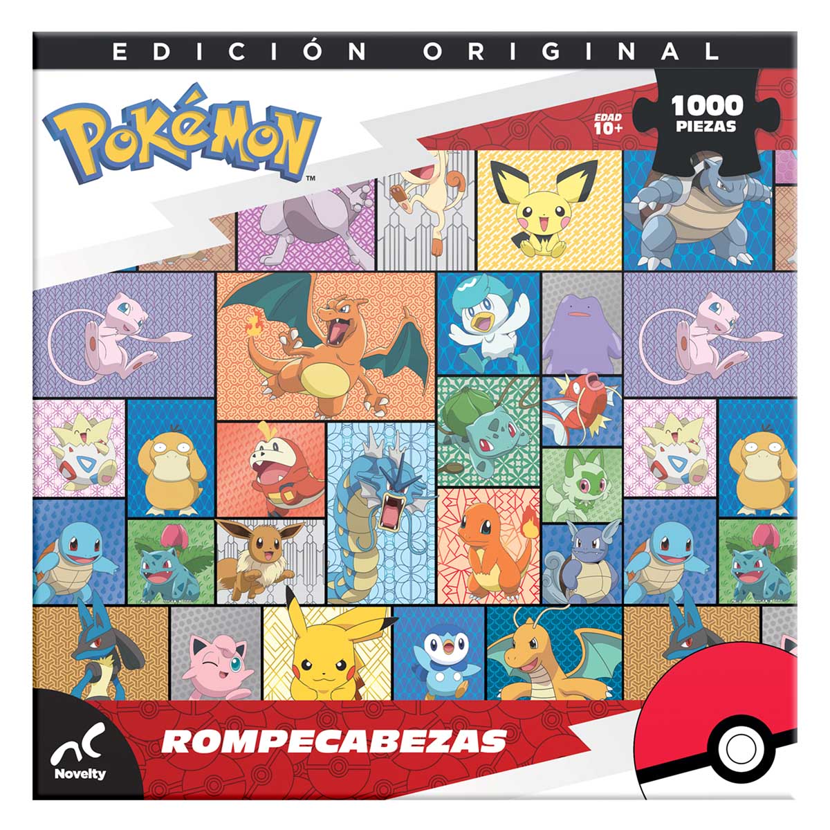 Rompecabezas Edición Original Pokémon 1000 piezas image number null