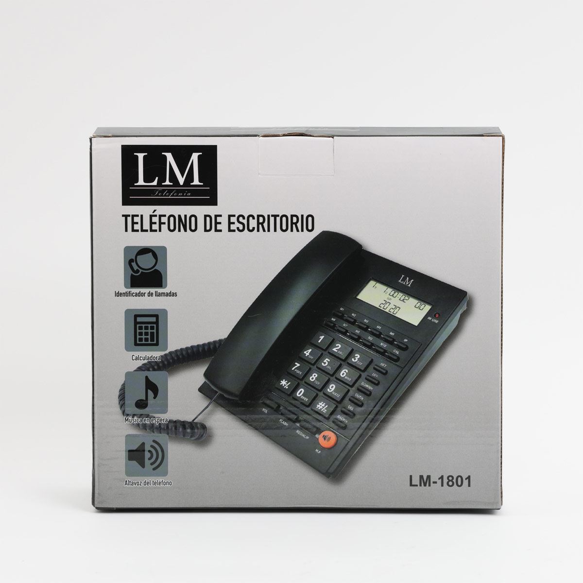 Teléfono De Escritorio Alámbrico LM-1801 image number null