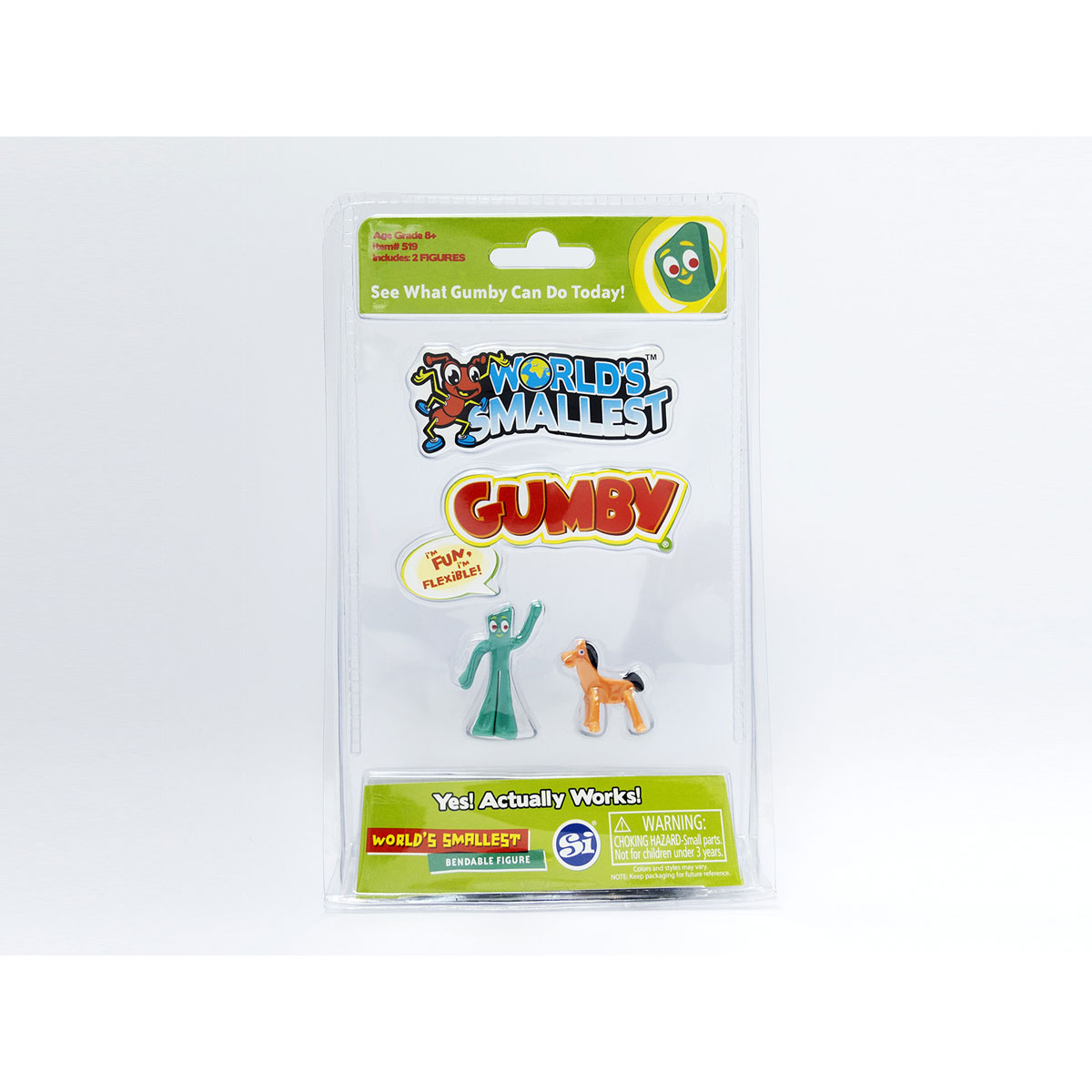 Juego de Mesa Worlds Smallest Gumby & Pokey Novelty image number null