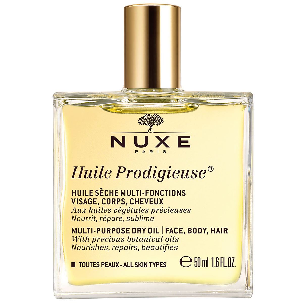 Huile Prodigieuse® Aceite Seco Nutritivo para Rostro, Cuerpo y Cabello 50ml image number null