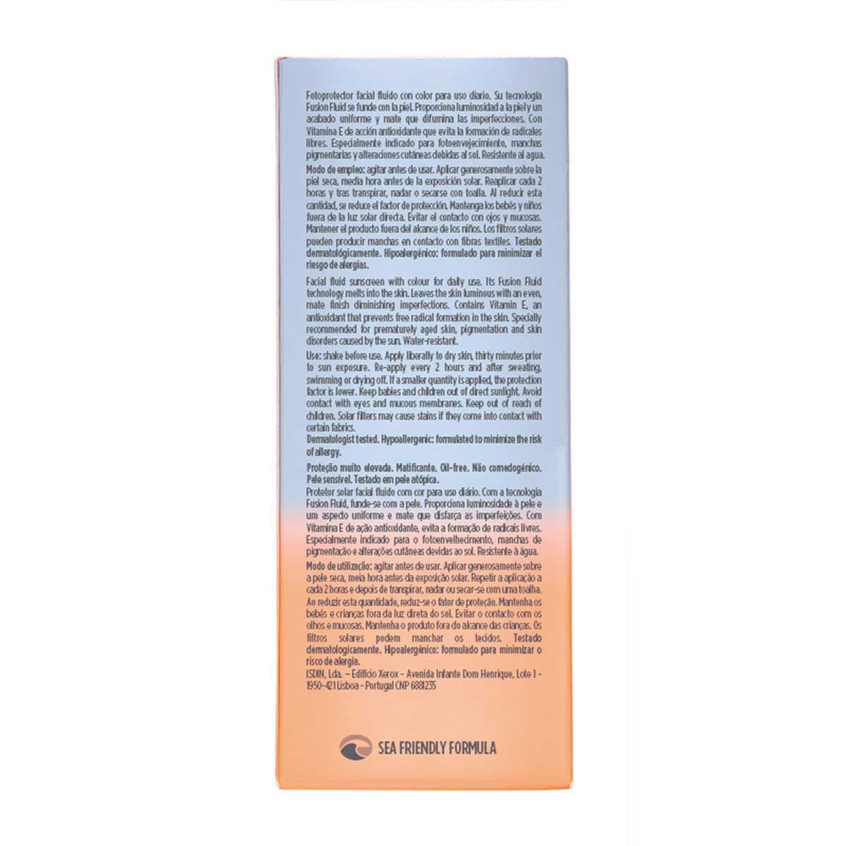 Fotoprotector Fusion Fluid Color SPF50 50ml image number null