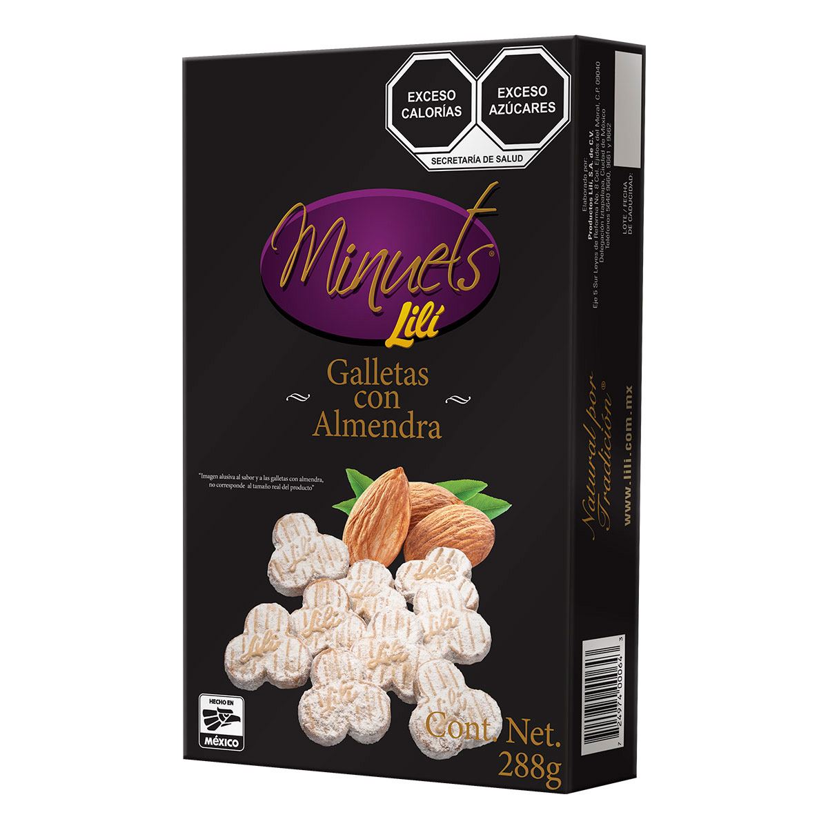 Minuets Lilí Galleta con Almendra image number null