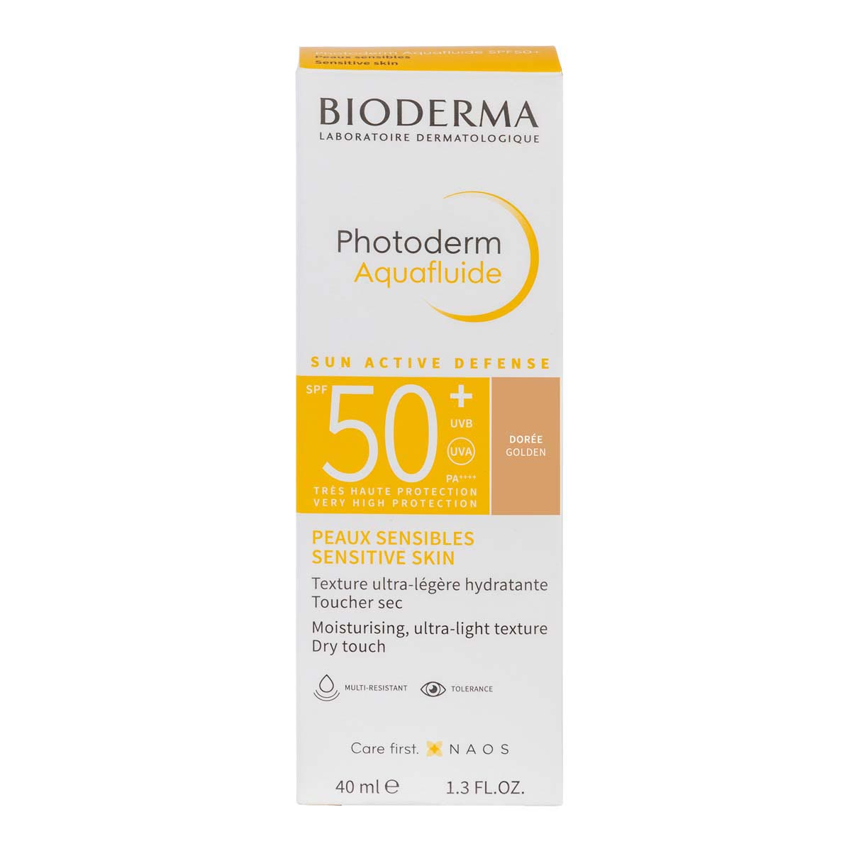 Photoderm Aquafluido SPF50+ Tono Dorado 40ml image number null