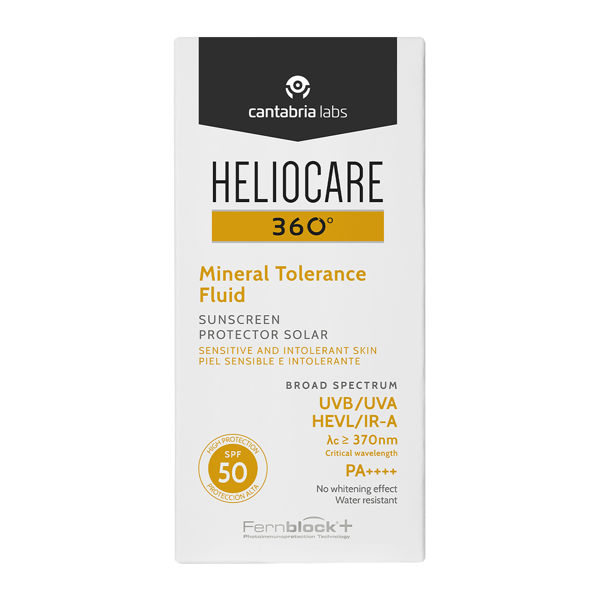Heliocare 360° Mineral Tolerance Fluid 50ml image number null