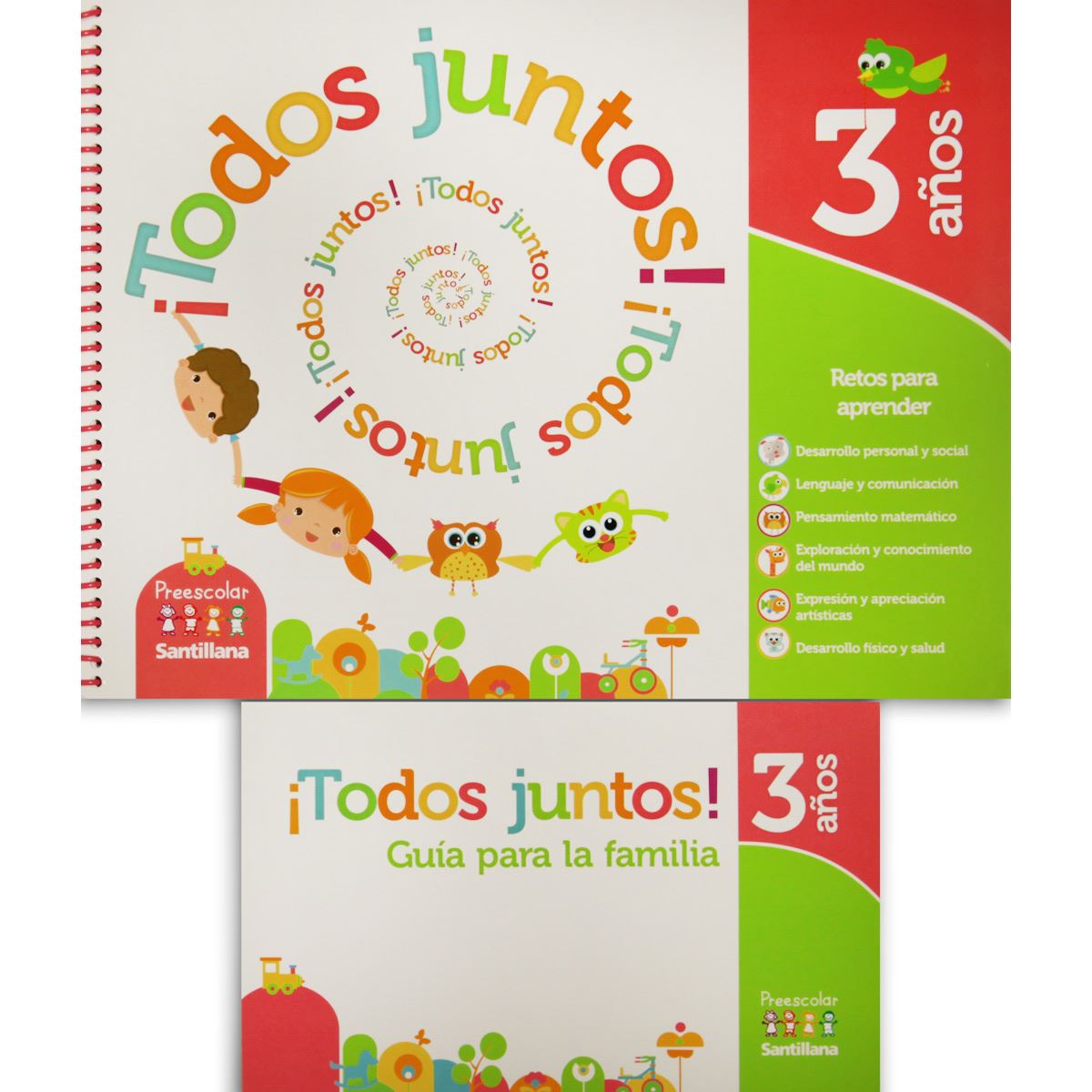 Pack Todos Juntos 3 A&ntilde;os (Libro Y Gu&iacute;a Fam) image number null
