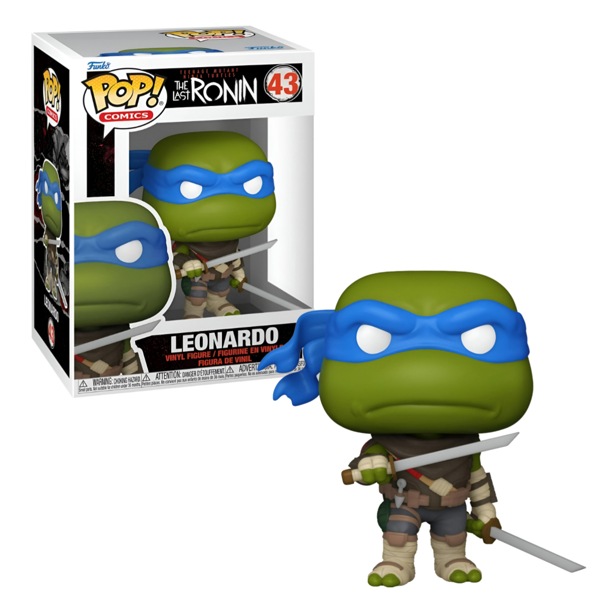 Funko Pop Comics TMNT Tortugas Ninja The Last Ronin Leonardo image number null