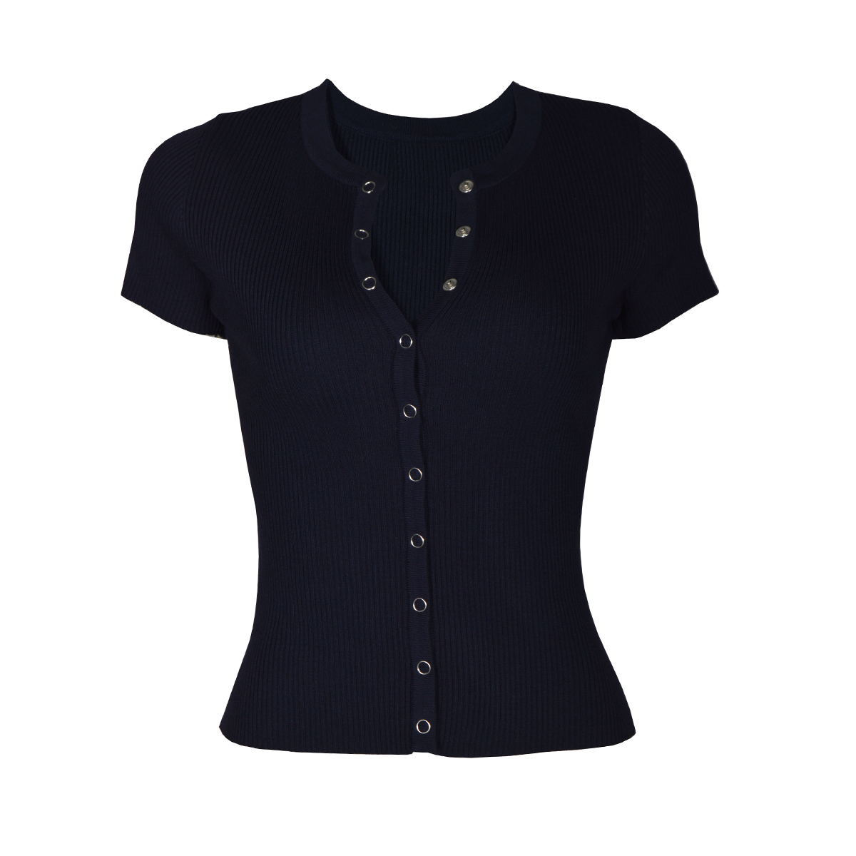 Playera Lisa con Broches Philosophy Talla Mediana para Mujer image number null