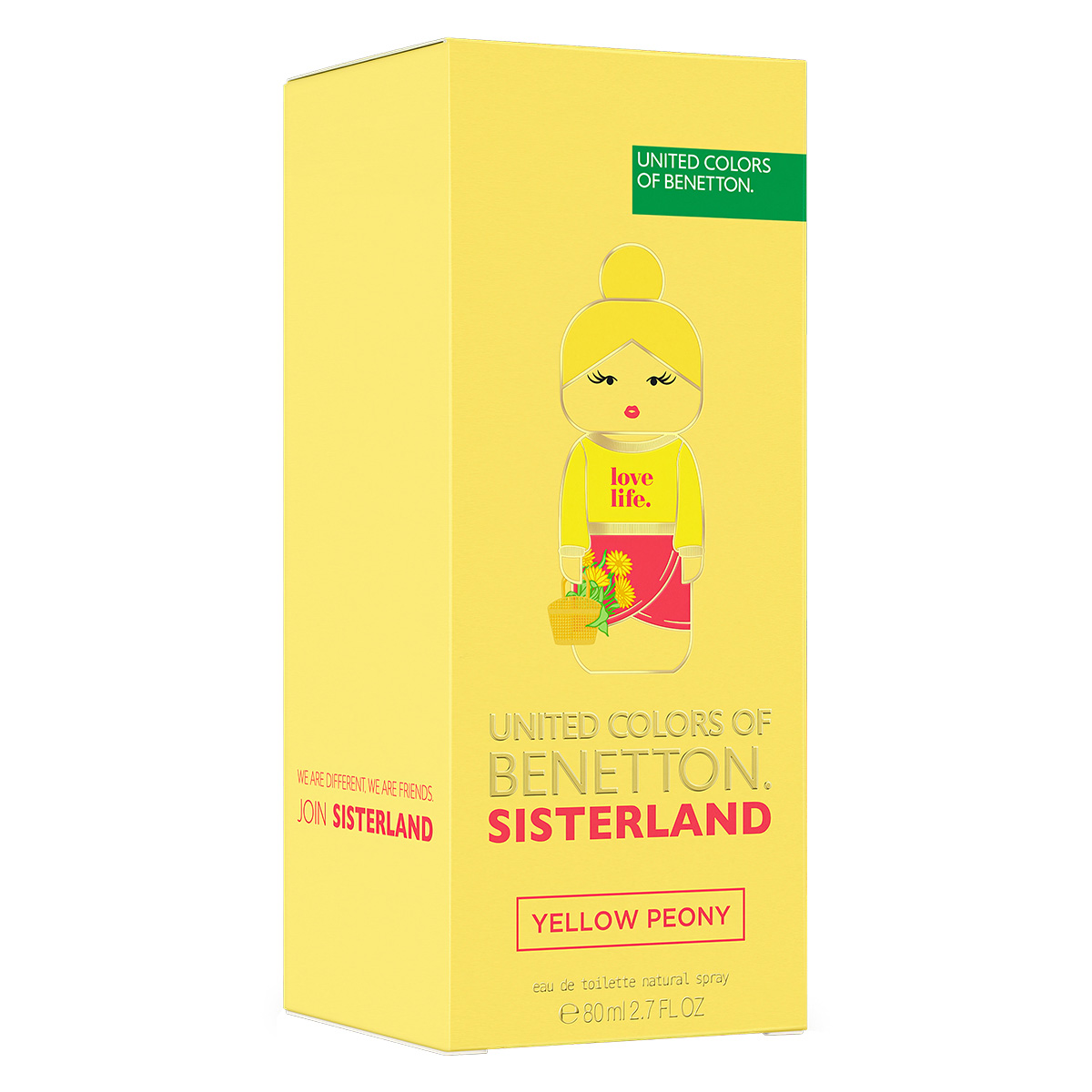 Eau de Toilette para Mujer Sisterland Yellow Peony 80ml image number null