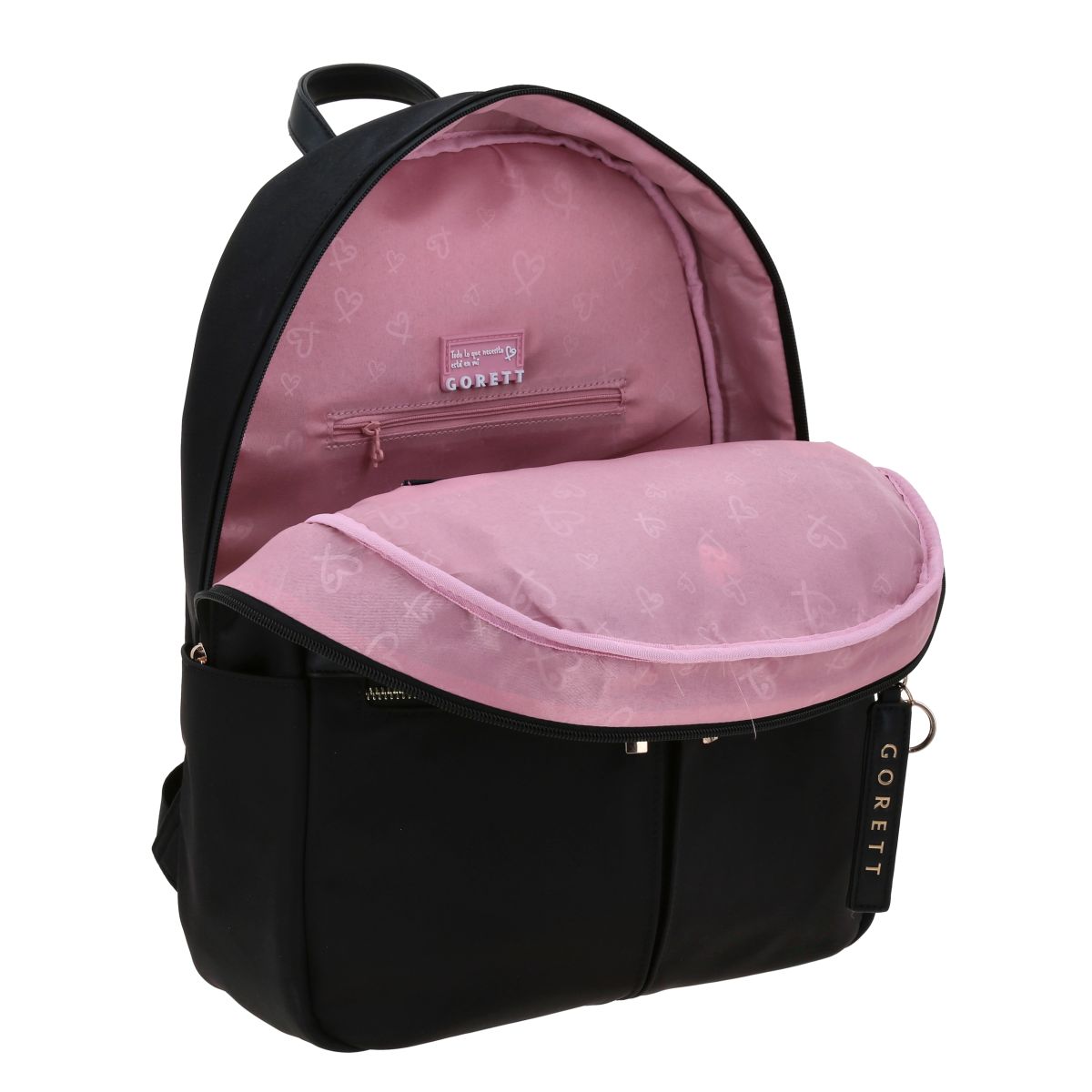 Backpack Gorett Color Negro para Mujer image number null
