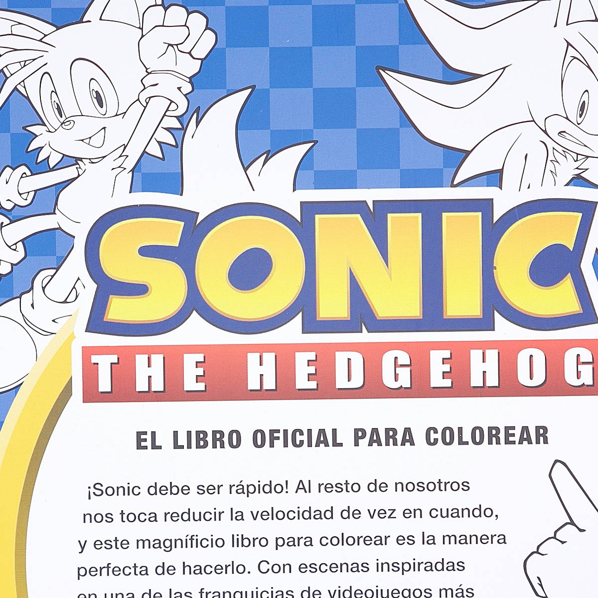 Sonic The Hedgehog El Libro Oficial Para Colorear image number null