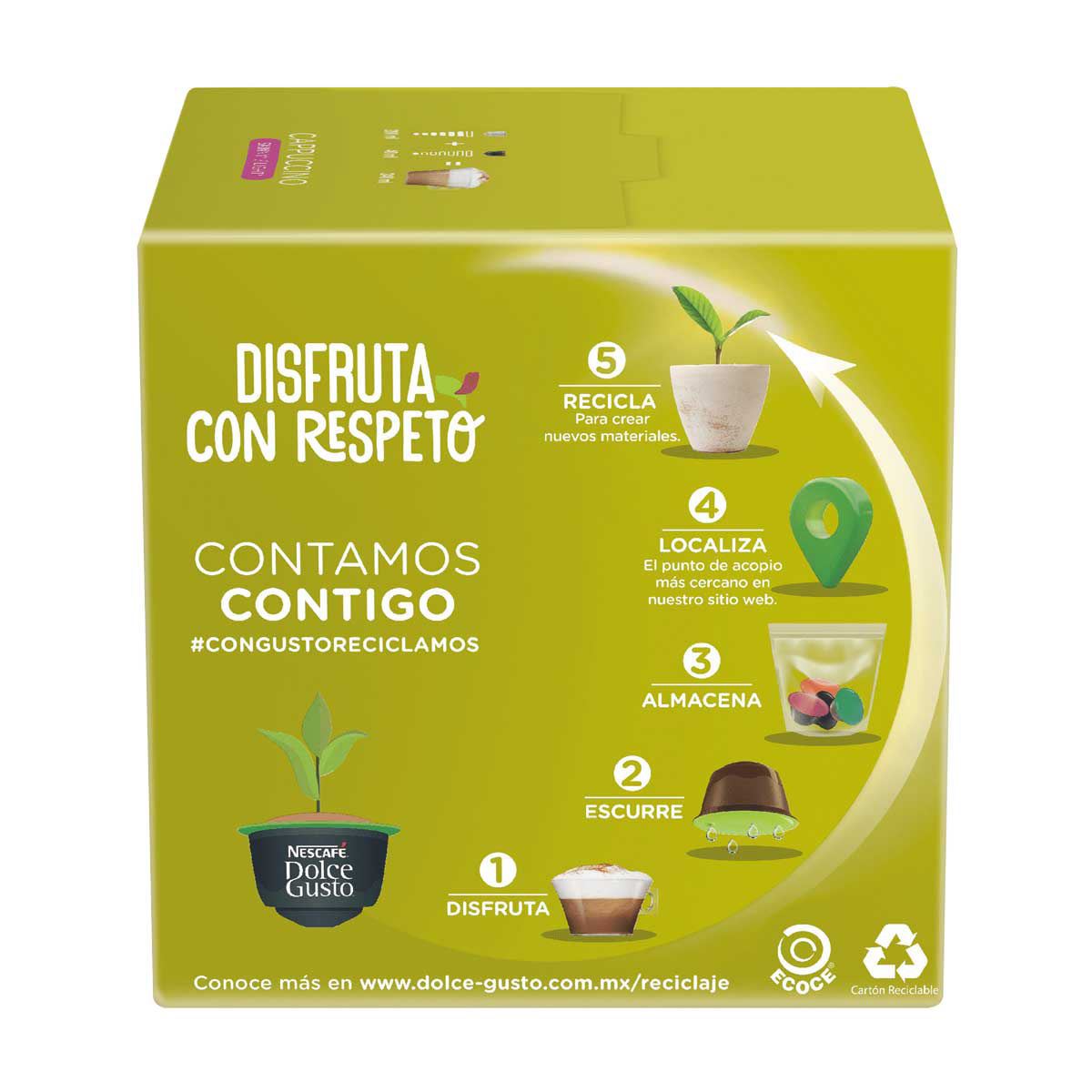 C&aacute;psulas Cappuccino Skinny Nescaf&eacute; Dolce Gusto image number null
