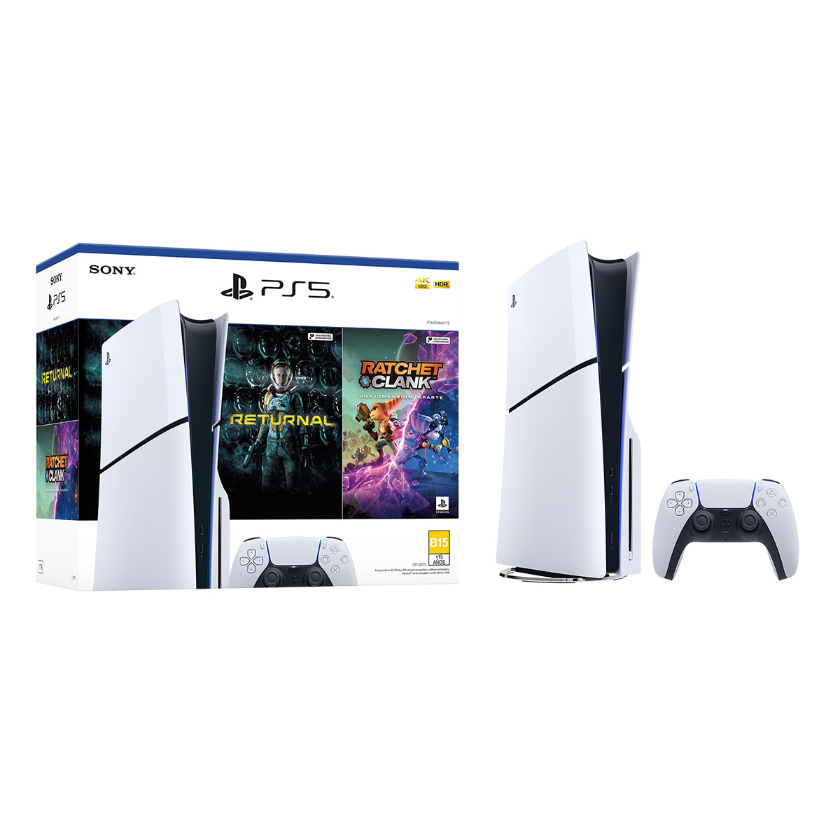Consola PS5 Slim 1 TB Bundle Estándar image number null