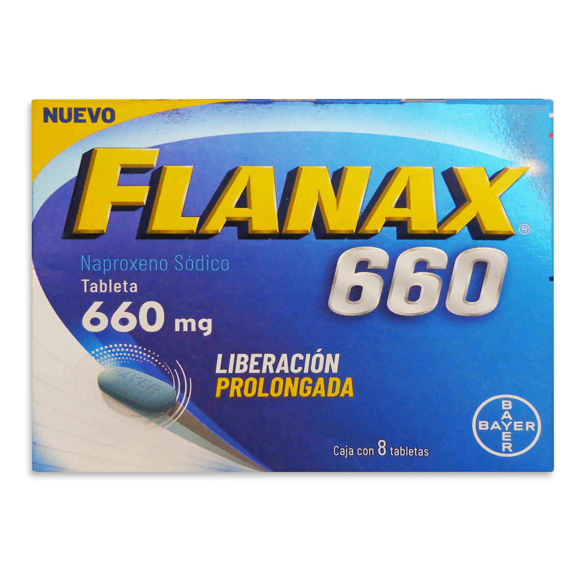 Flanax-660 660mg 8 tabs image number null