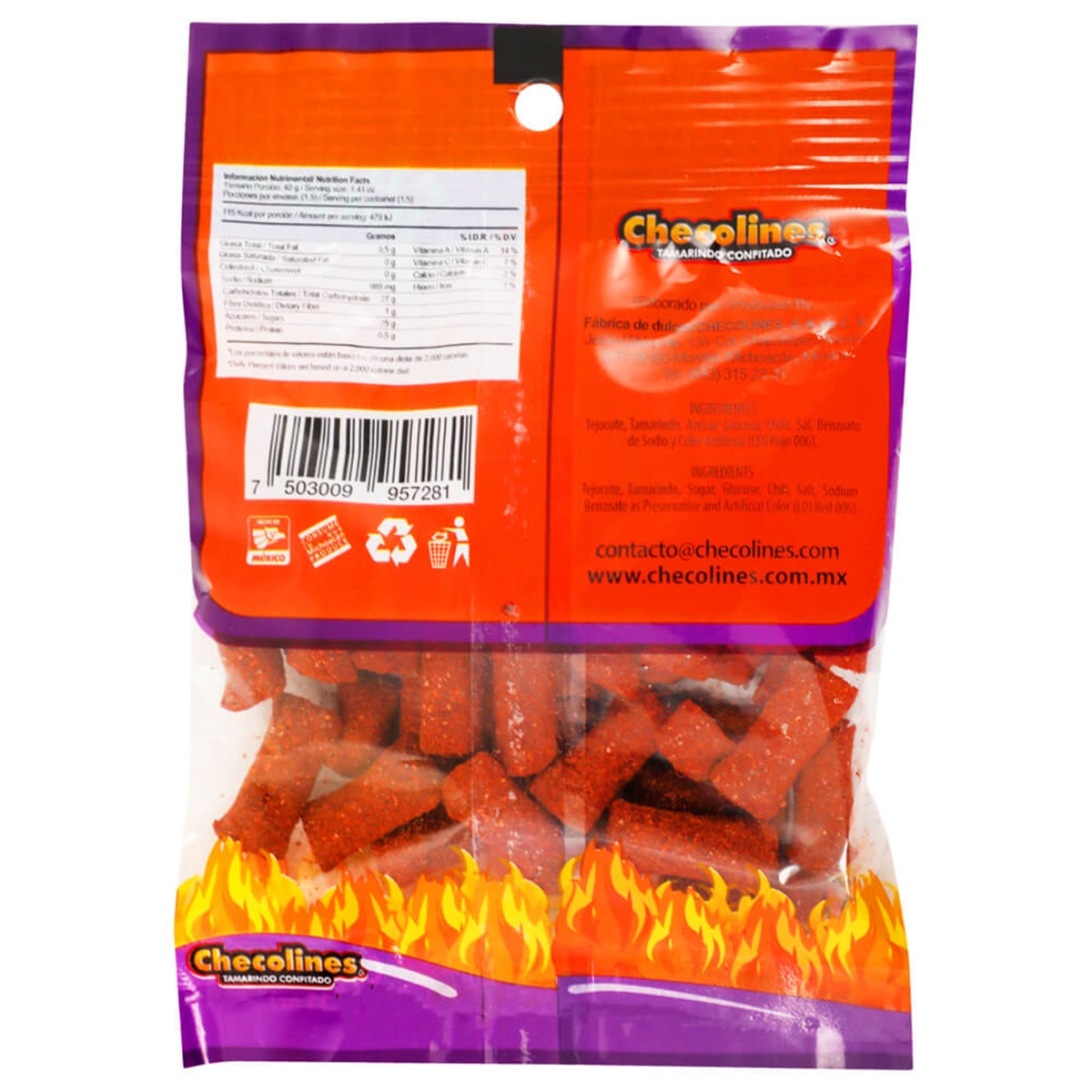 Snack Tamarindo con Chile Chilecito 60 g image number null