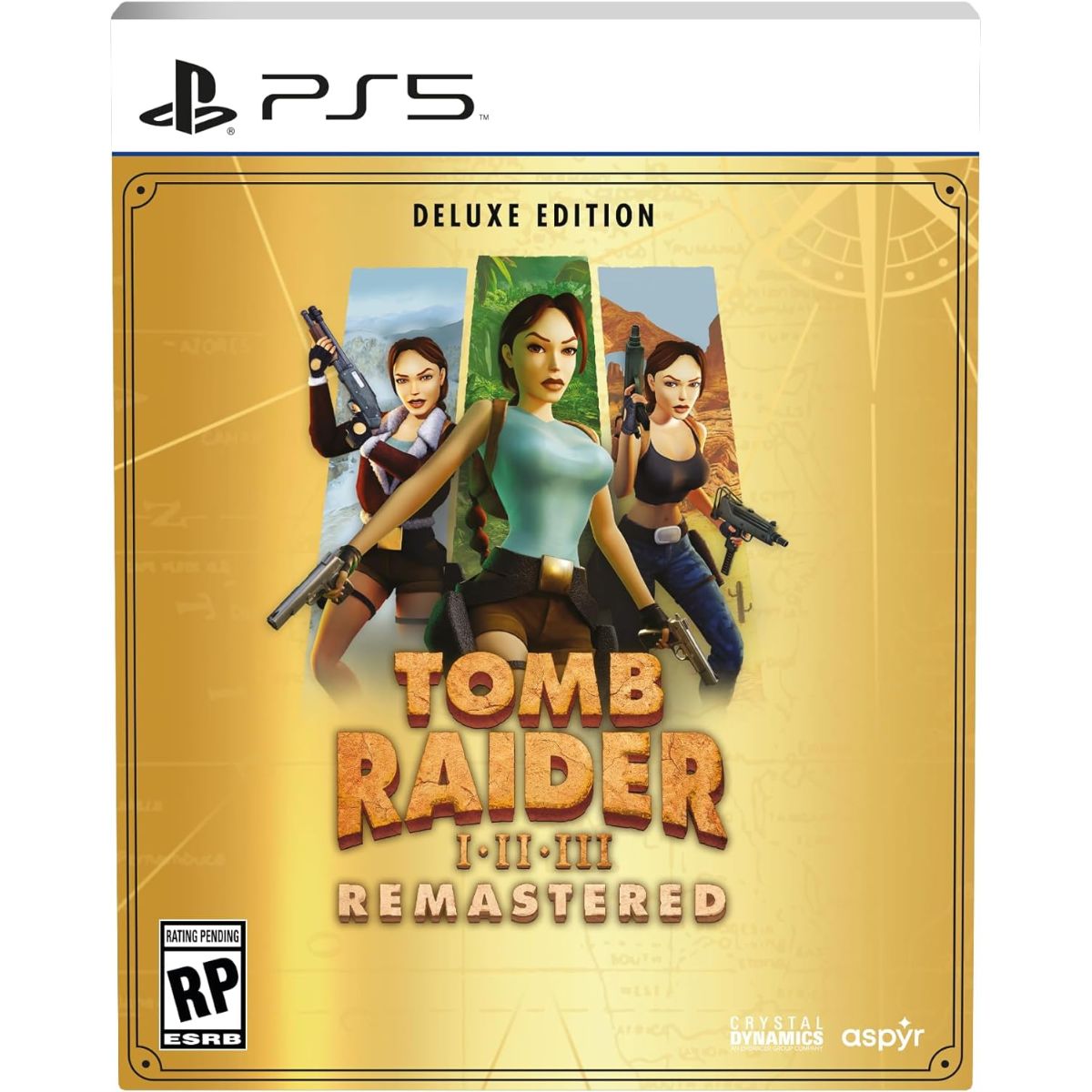 Set de Colecci&oacute;n Videojuego Tomb Raider I-II-III Remastered Edici&oacute;n Delux PlayStation 5 image number null
