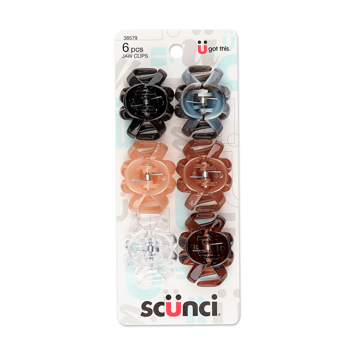 Mini Pinzas Octopus Scunci 6 pzas. image number null