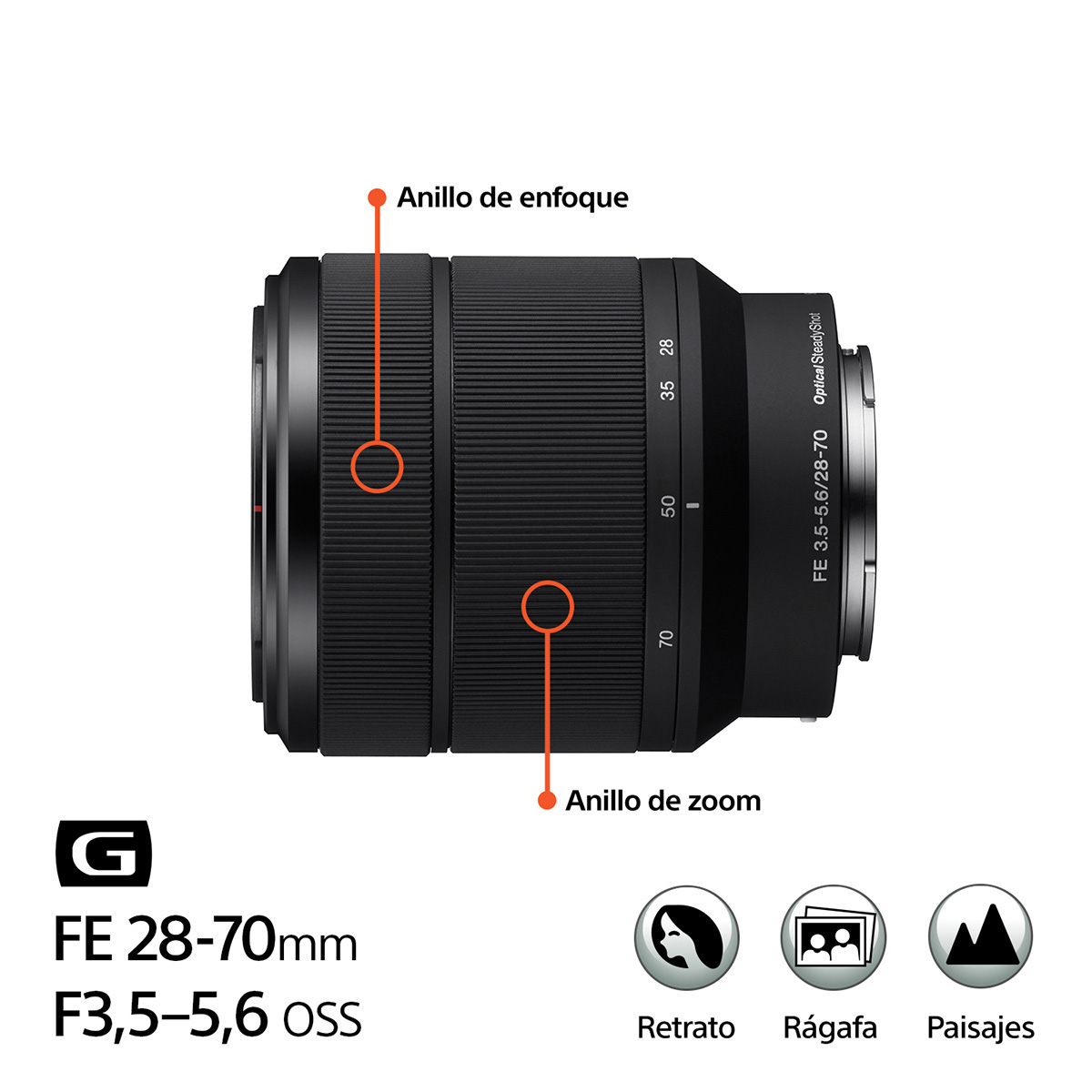 Cámara Sony ILCE-7M4K híbrida full frame image number null