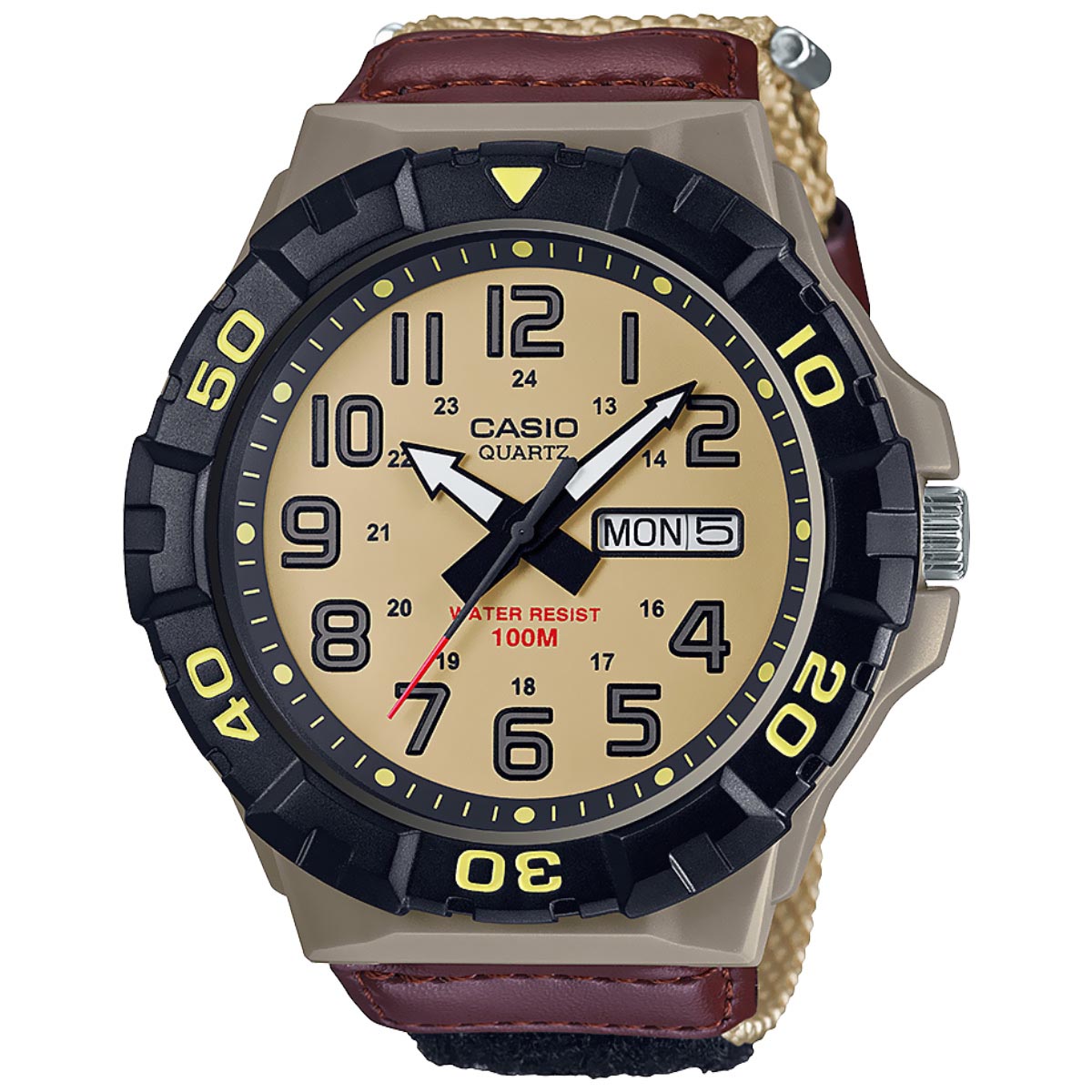 Reloj Caf&eacute; Casio Para Hombre Modelo elo Mrw210Hb5Bvcf image number null
