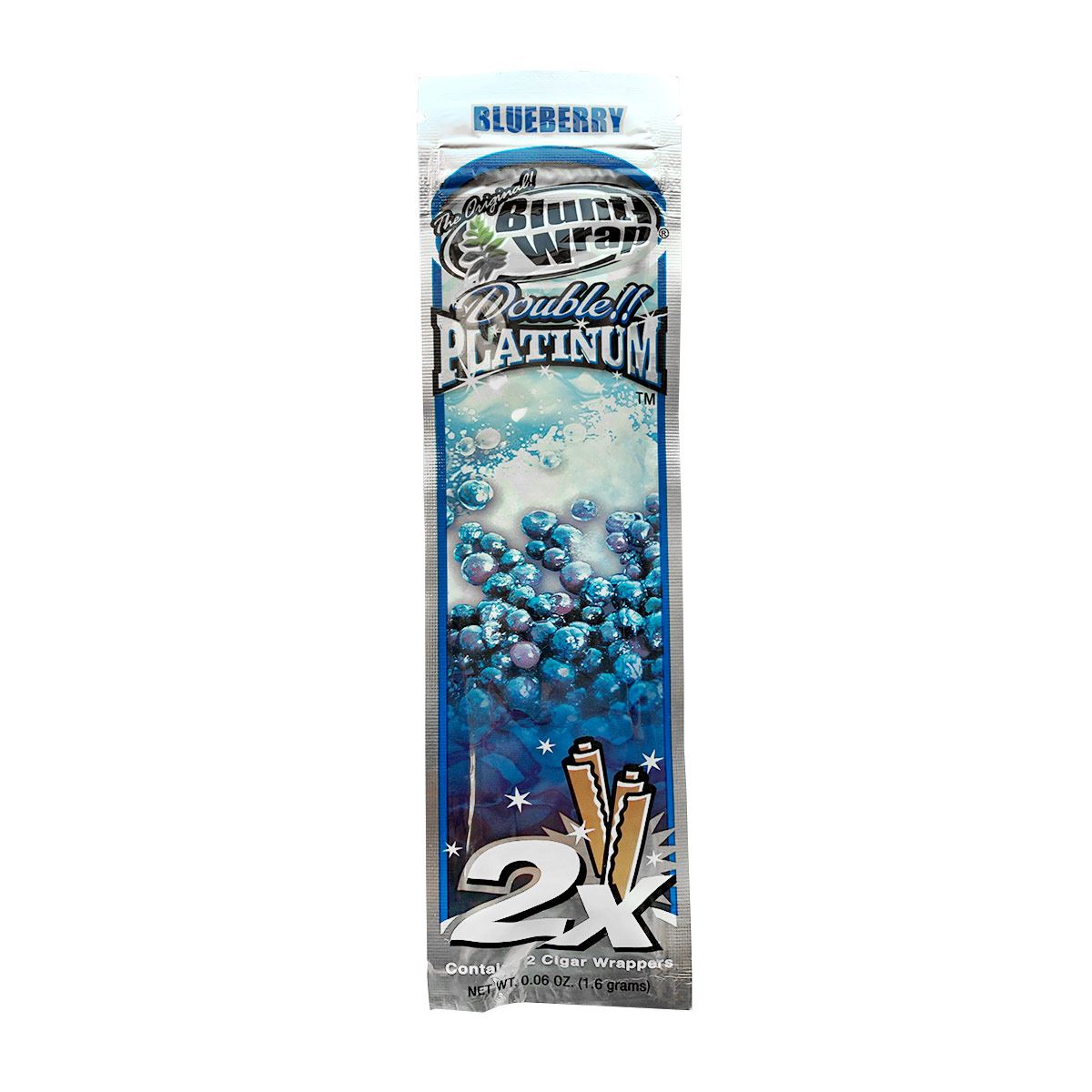 Papel para Envolver Tabaco Blueberry Blunt Wrap image number null