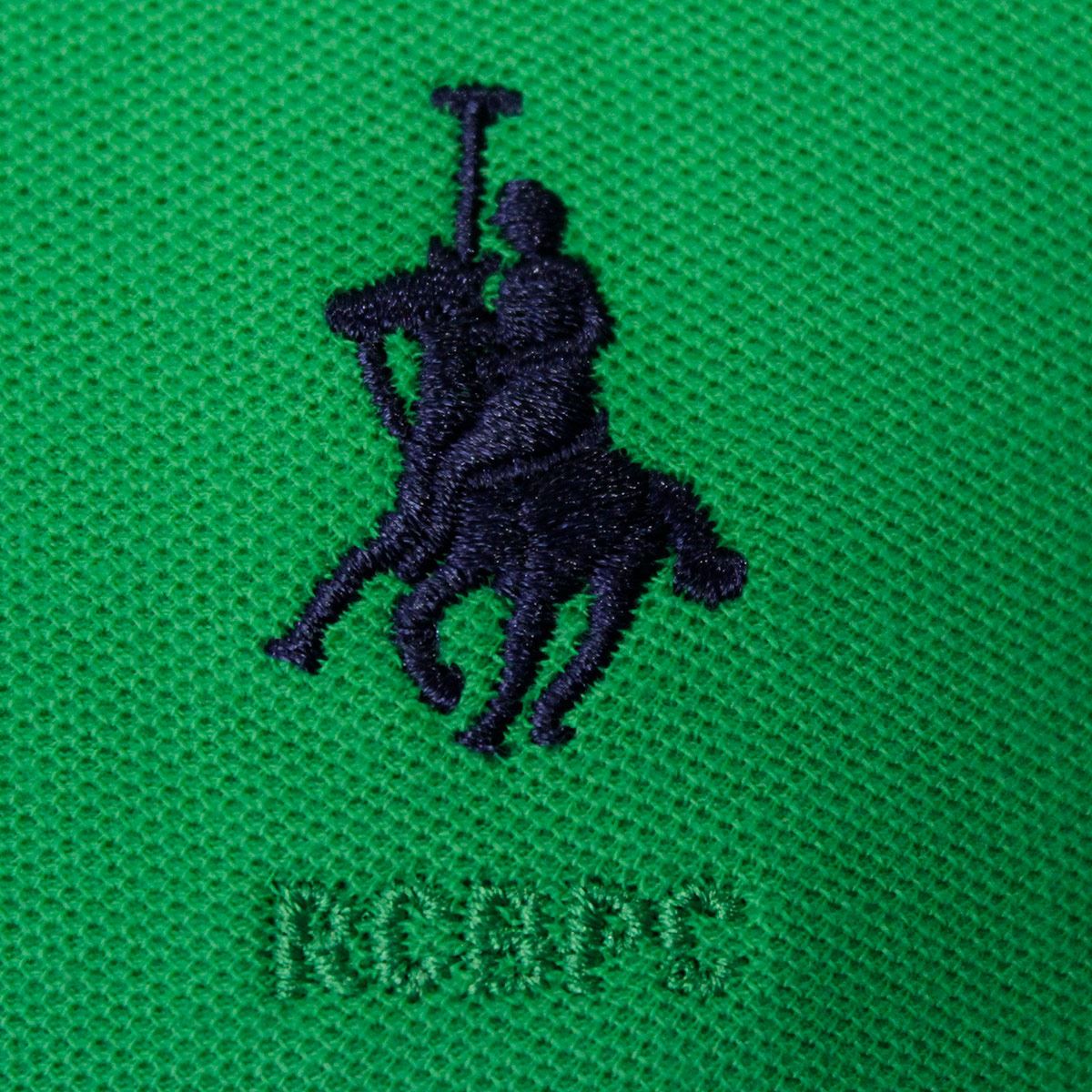 Playera Polo Mc Pique algodón Xg verde image number null