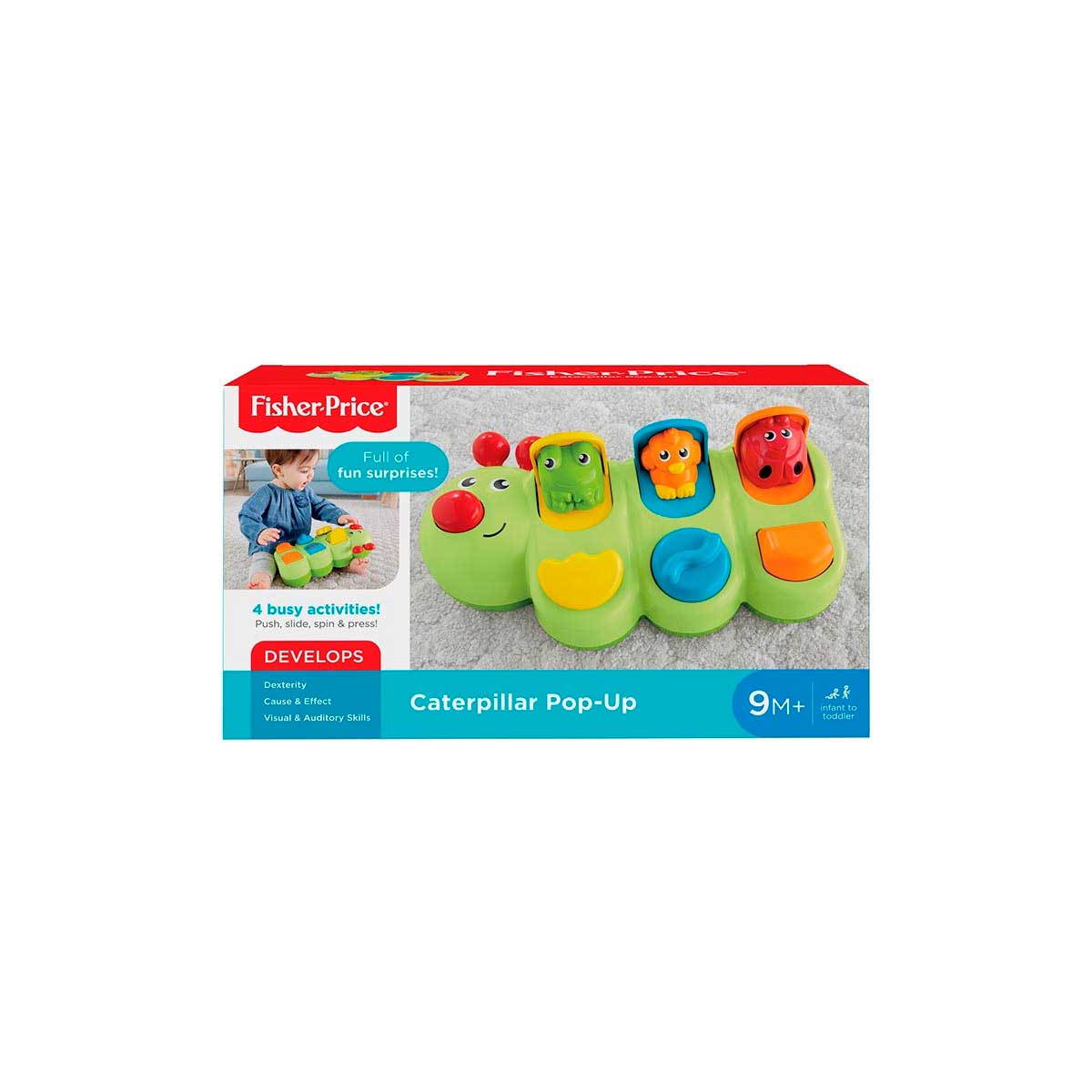 Juguete para Bebés Mattel Oruga de Actividades Fisher-Price image number null