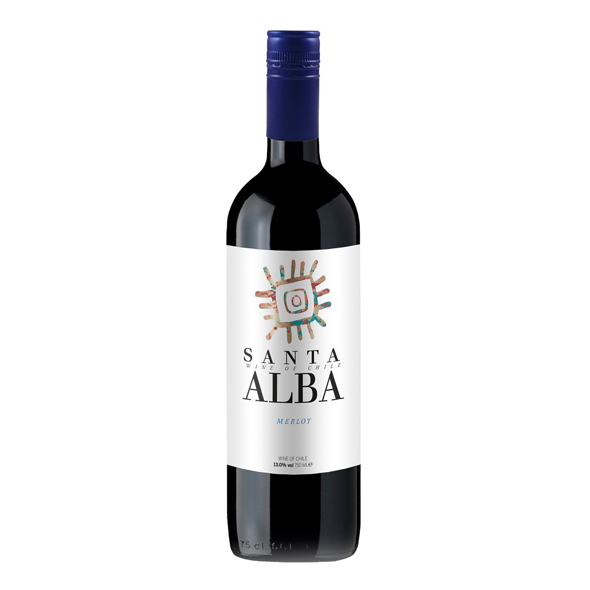Vino Tinto  Merlot Santa Alba image number null