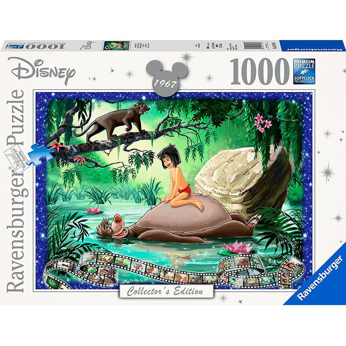 Rompecabezas 1000 pz Disney el libro de la selva image number null