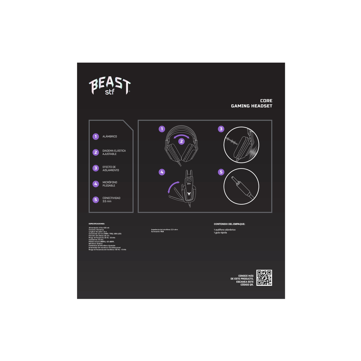Diadema Gaming Laptop Msa05 image number null