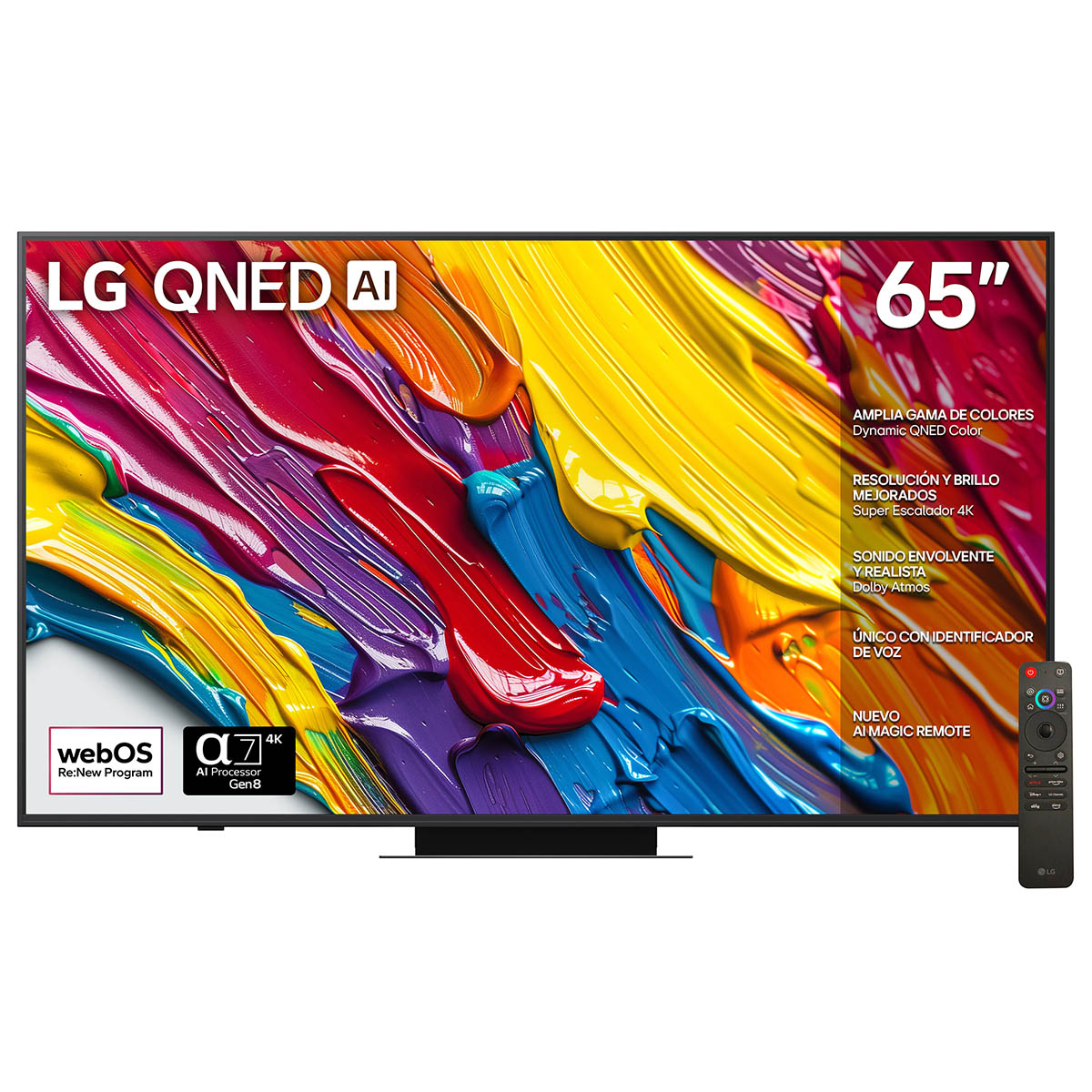 Pantalla LG de 65 Pulgadas 65qned83asg 4k Ai image number null