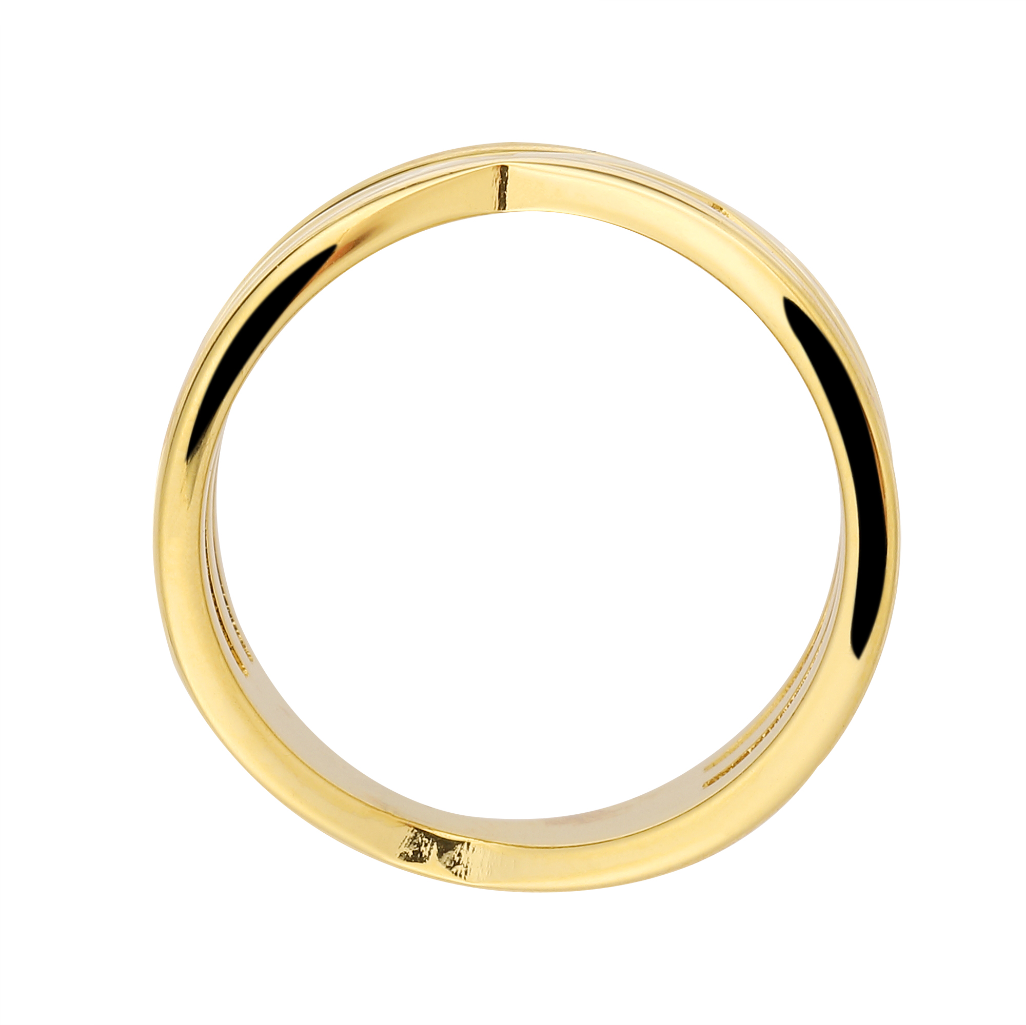 Anillo Dorado Acero Enso image number null
