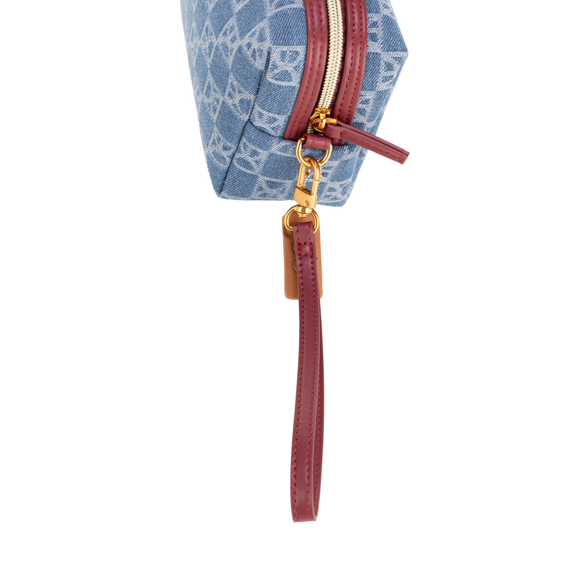 Cosmetiquera Cierre Sencillo Cloe Azul para Mujer image number null