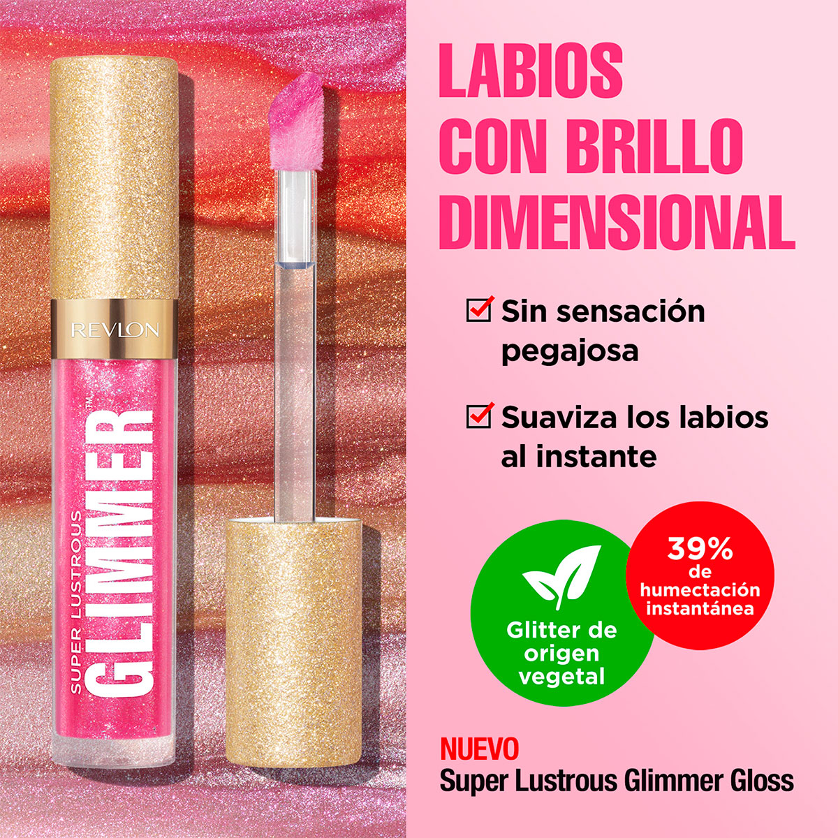 Gloss Revlon Super Lustrous Glimmer Gloss Razz Beamy image number null