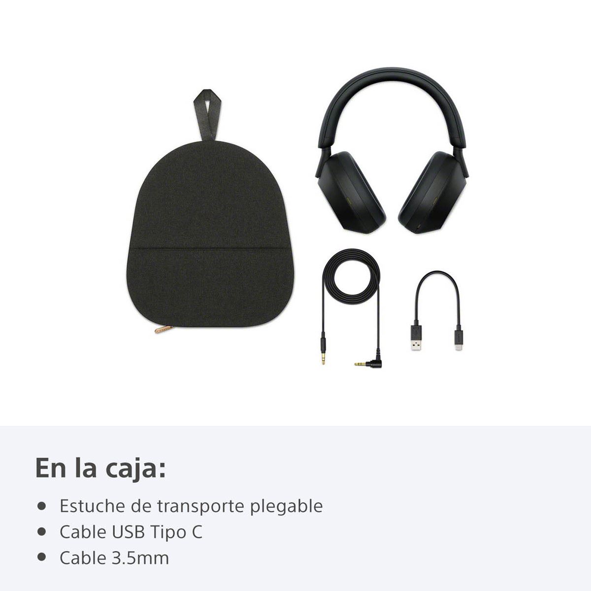 Audífonos Sony WH-1000XM5 on ear gris image number null