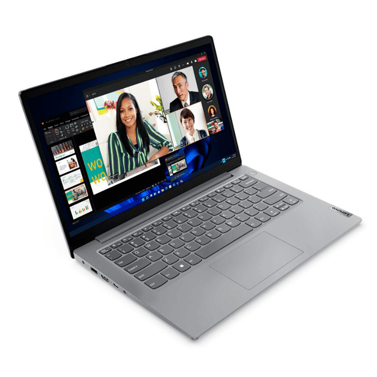 Laptop Lenovo V14 G4 AMN 14 Pulgadas Full HD, AMD Ryzen 3 7320U 2.40GHz, 8GB, 256GB SSD, Windows 11 Home 64-bit, Espa&ntilde;ol, Gris image number null