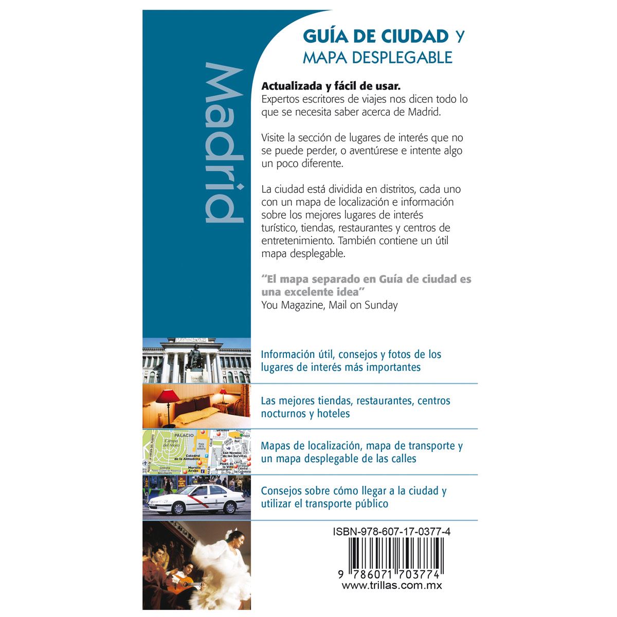 Madrid, gu&iacute;a de ciudad y mapa desplegable image number null
