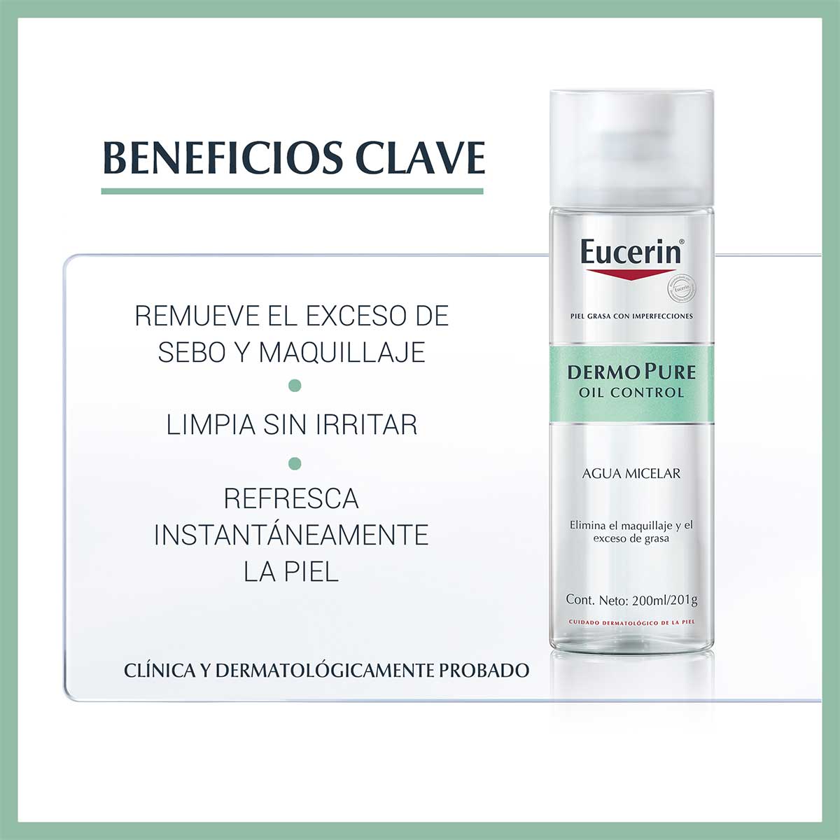 Eucerin DermoPURE Loci&oacute;n Micelar 200ml image number null