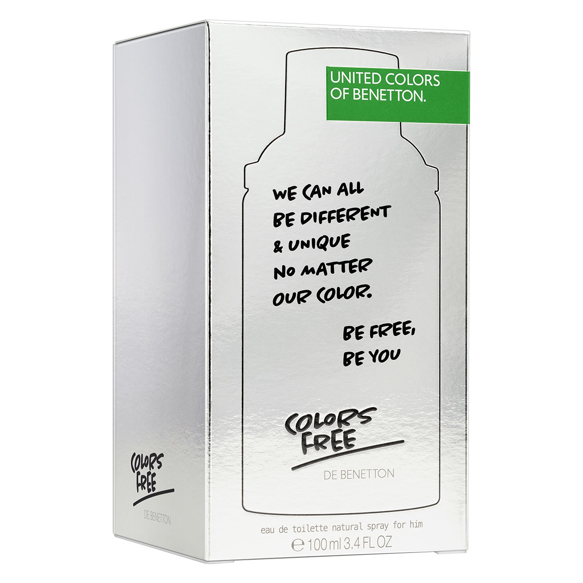 Perfume para Hombre Benetton Colors Free Eau de Toilette 100ml image number null
