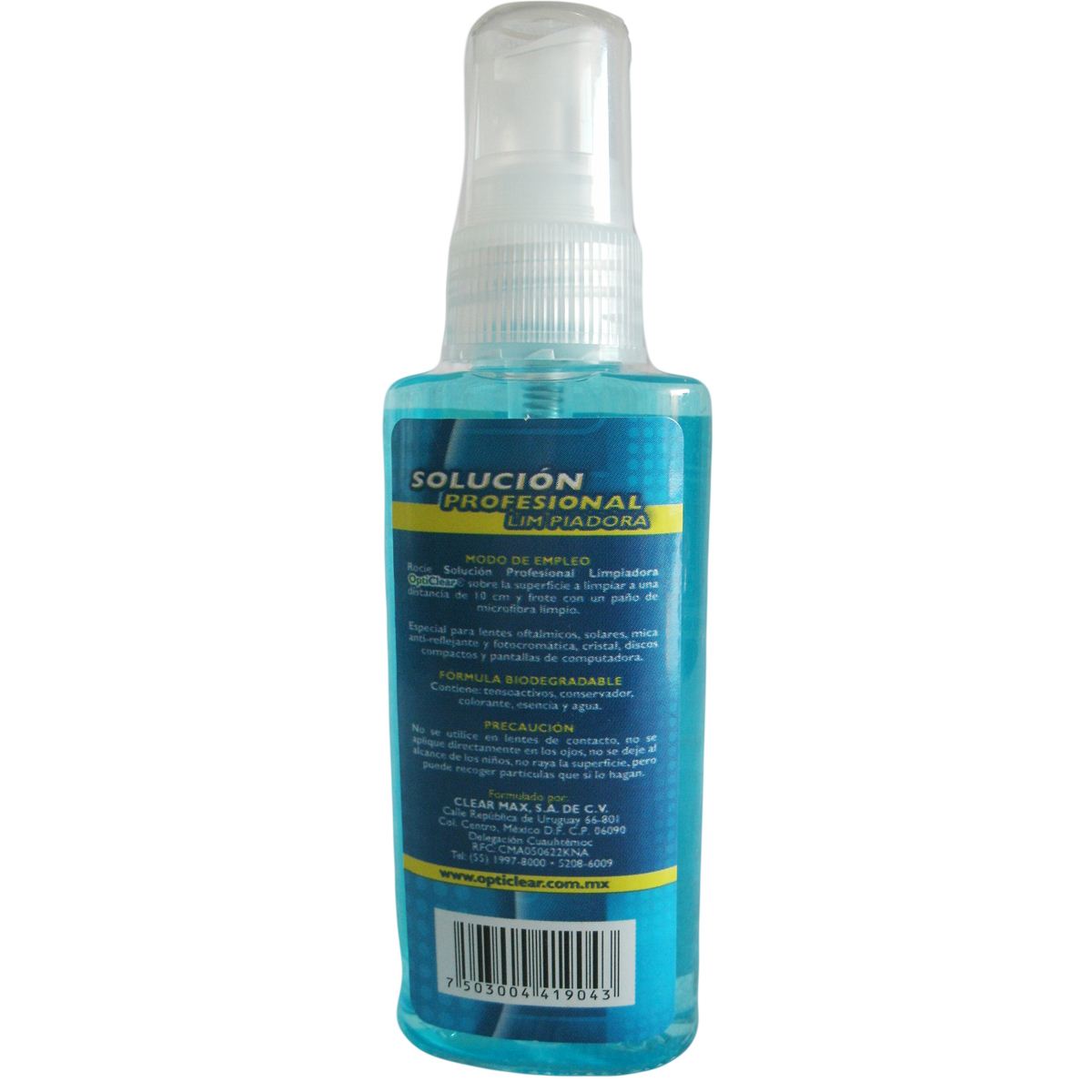 Solución Opti Clear azul image number null