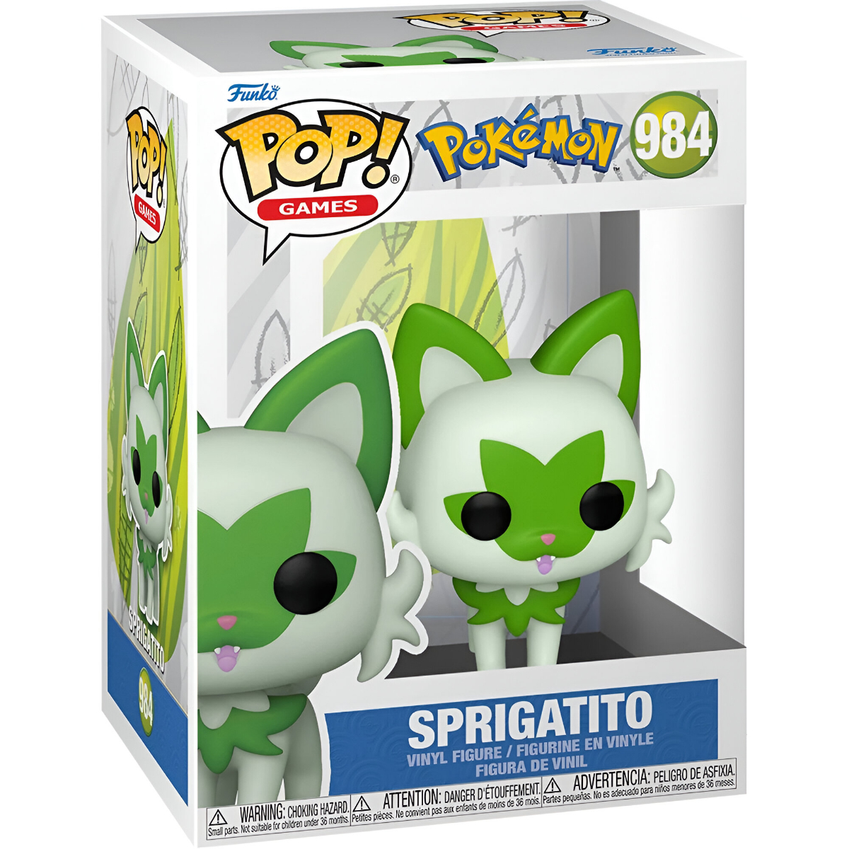 Funko Pop Games: Pokémon Sprigatito image number null