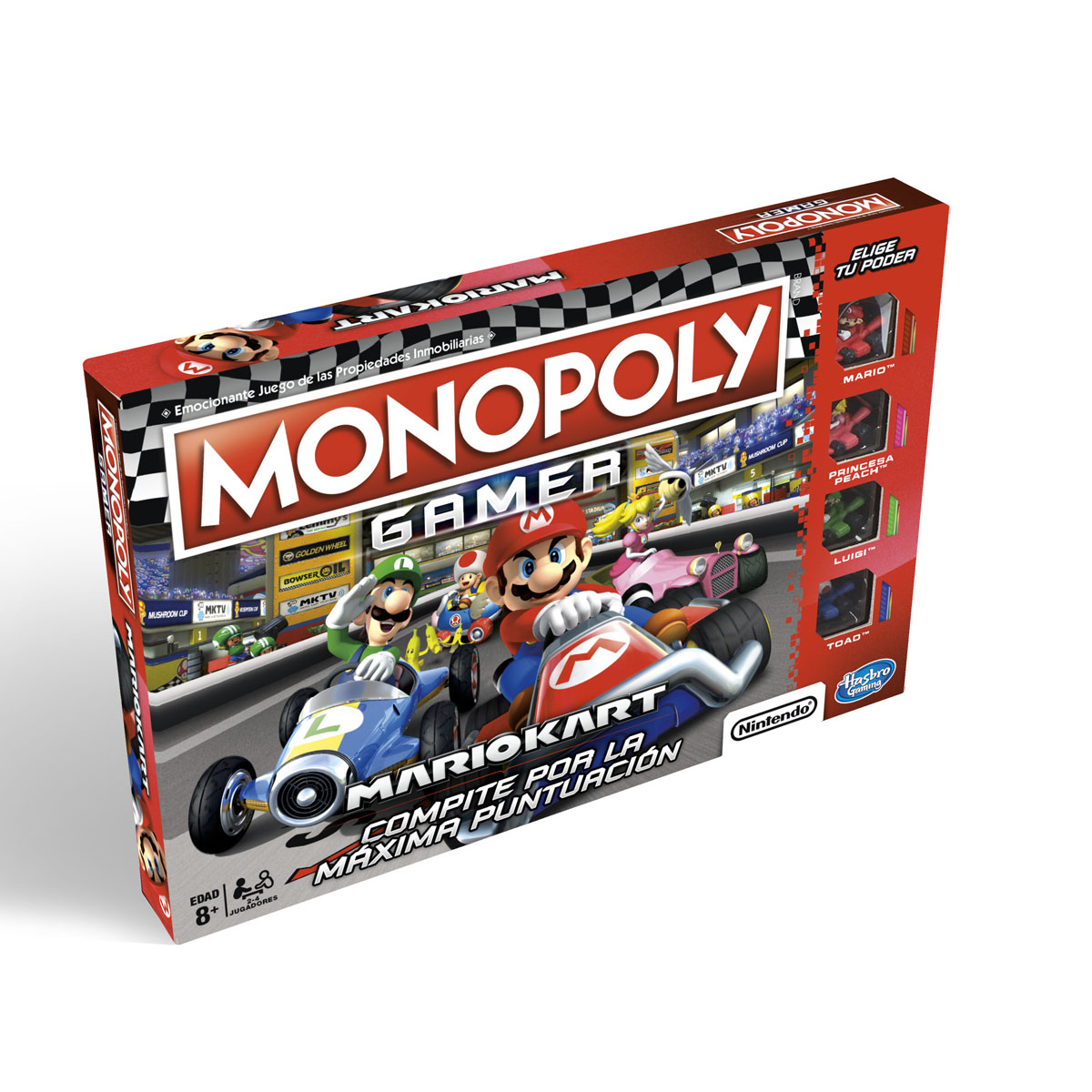 Juego de Mesa Monopoly Mario Kart image number null
