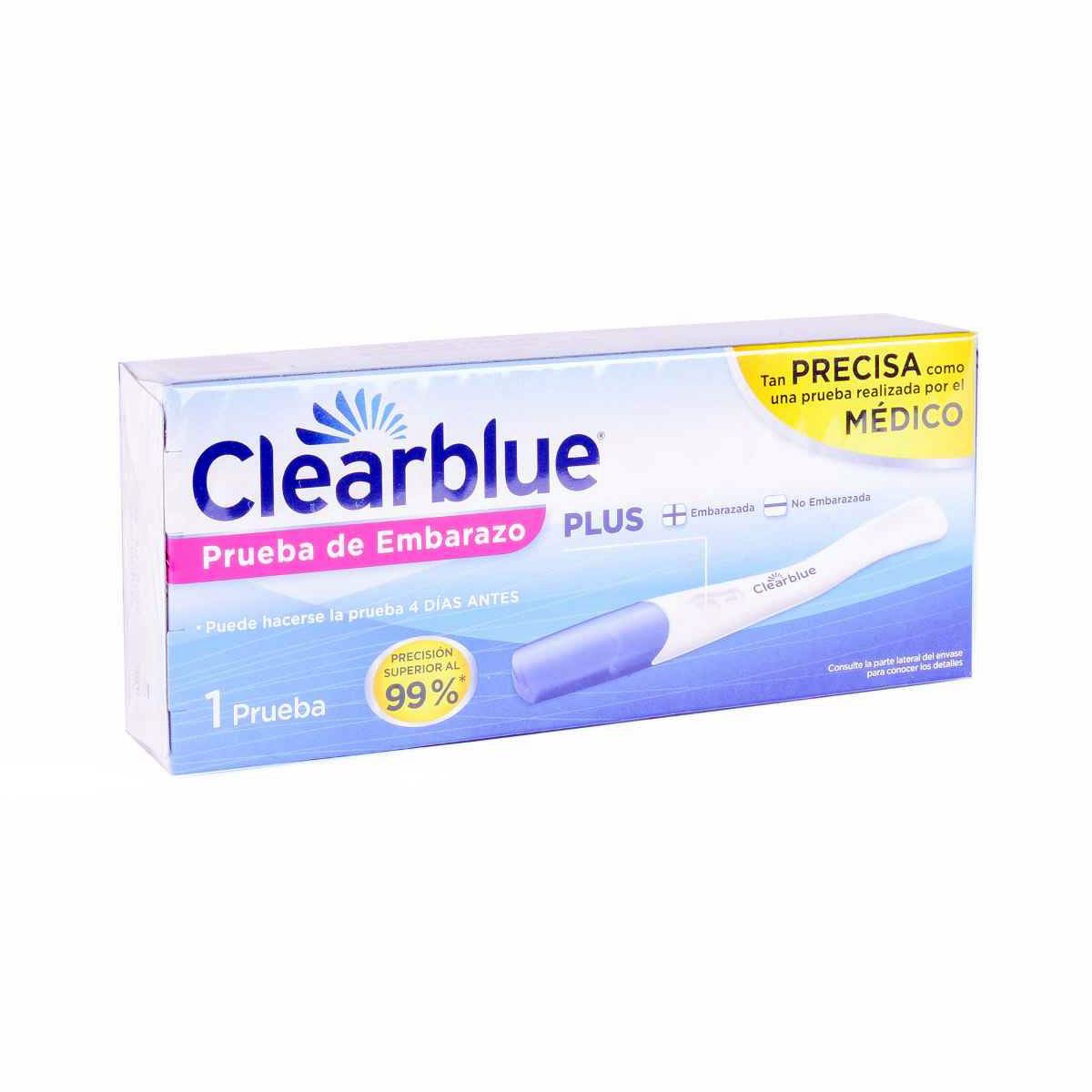 Prueba de embarazo Clearblue plus1 image number null