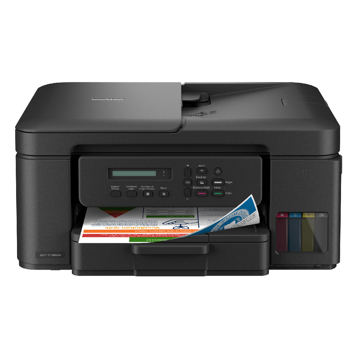 Impresora 3 en 1 de inyección de tinta a color DCP-T730DW image number null
