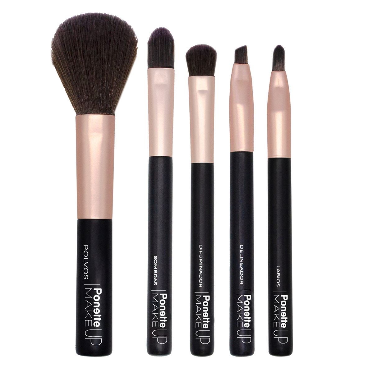 Set de Viaje 5 Brochas Ponette Make Up image number null