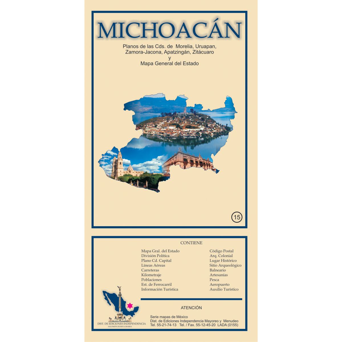 Mapa Michoacán image number null