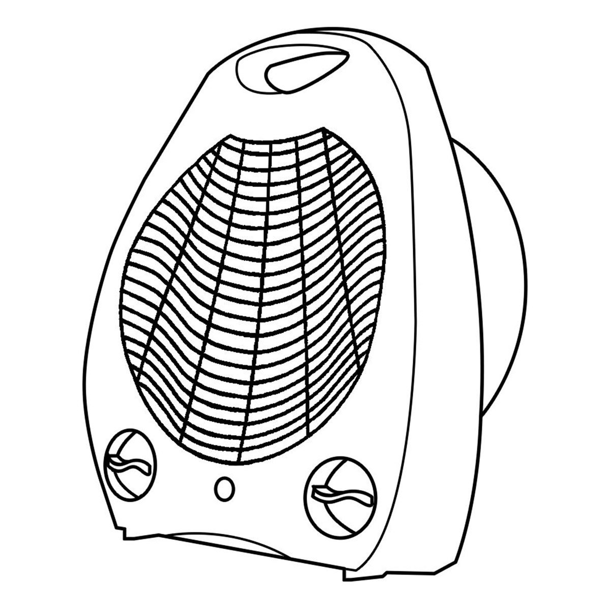 Calefactor / Ventilador Gris Dace image number null