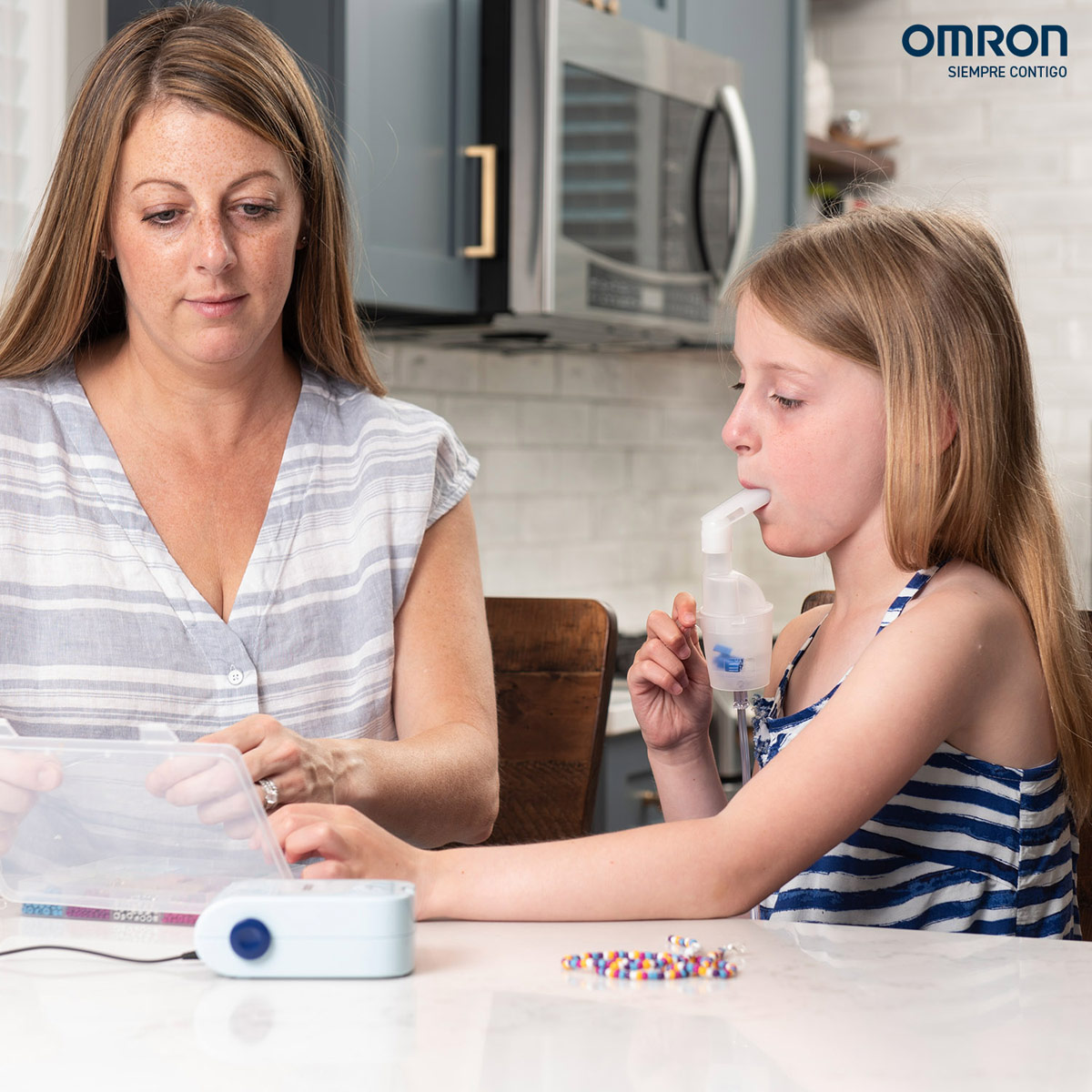 Nebulizador de Compresor para Niños y Adultos Omron image number null